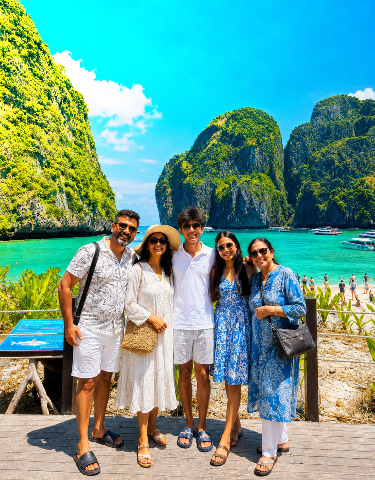 Enjoy a smooth family holiday with everything planned in one place.