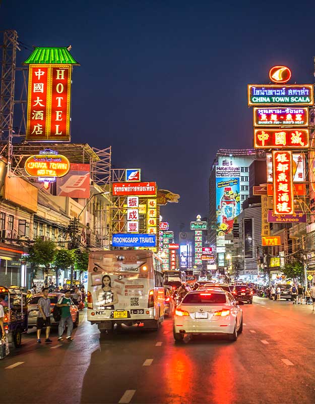 Rooftops, beach parties & unforgettable nights in Thailand.